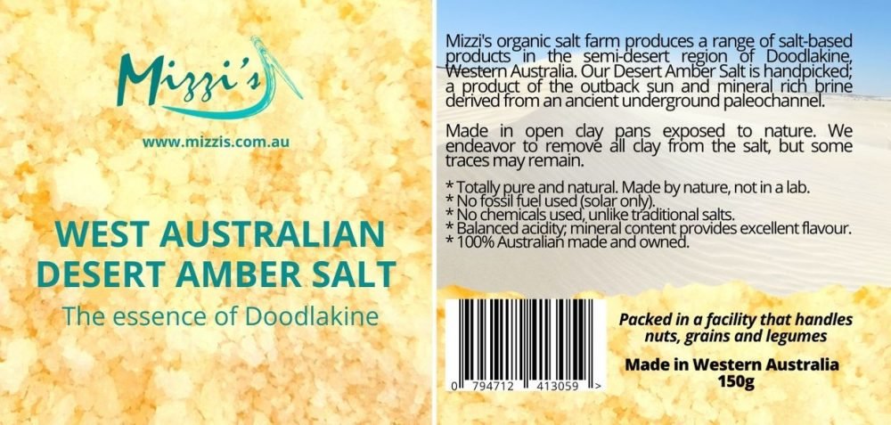 West Australian Amber Desert Salt - Yo Keto