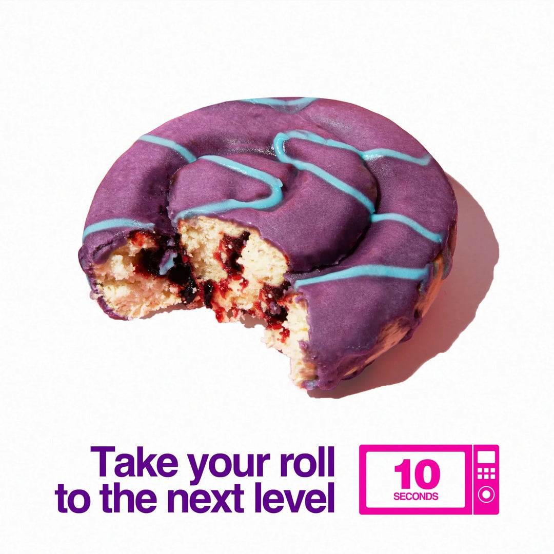 Wild Berry Protein Sweet Roll - 64g - Yo Keto