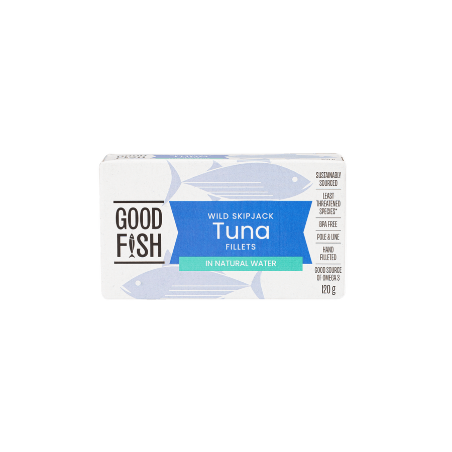 Wild Caught Tuna Fillets in Natural Water - 120g Can - Yo Keto