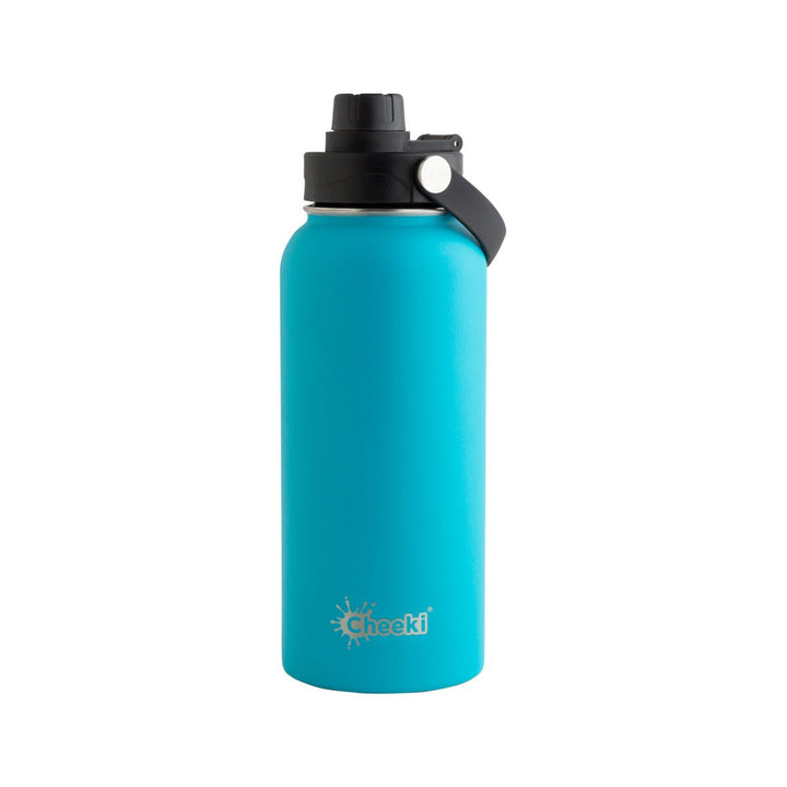 1L Insulated Adventure Bottle - Aqua - Yo Keto