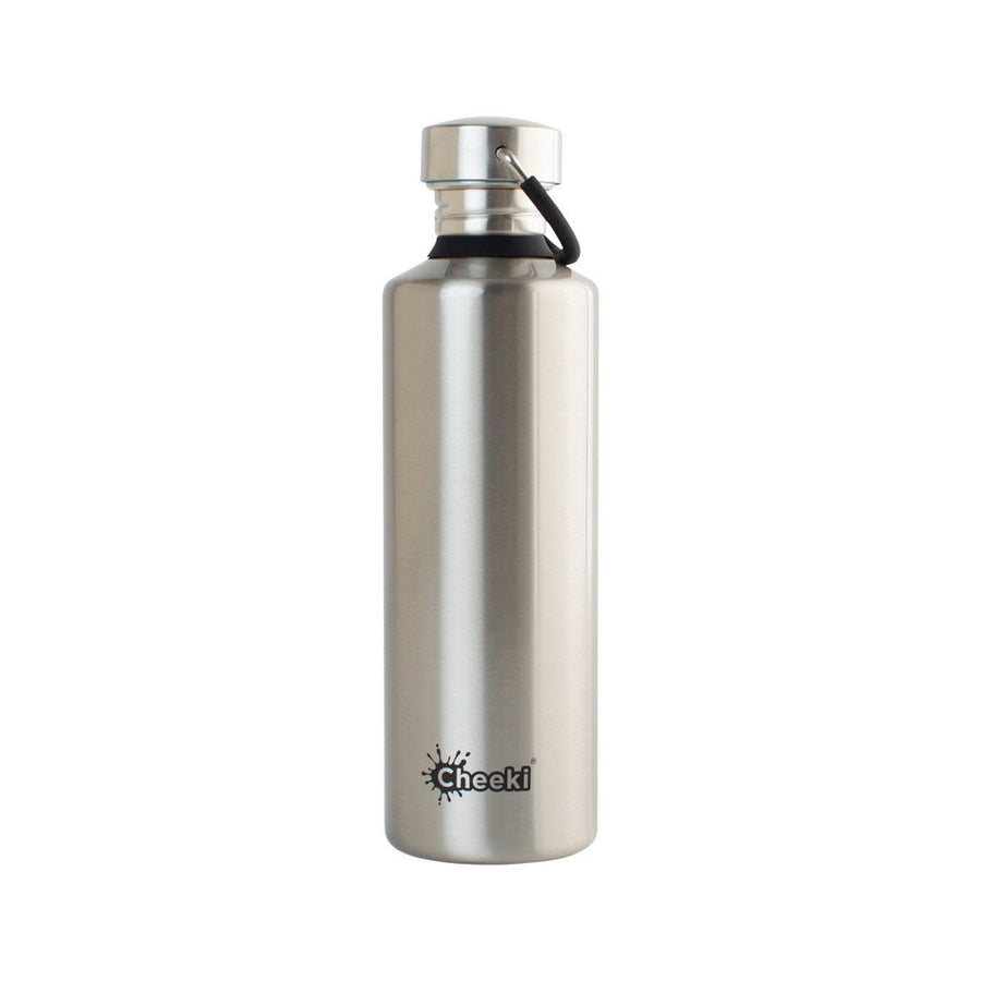 750ml Single Wall Classic Bottle - Silver - Yo Keto