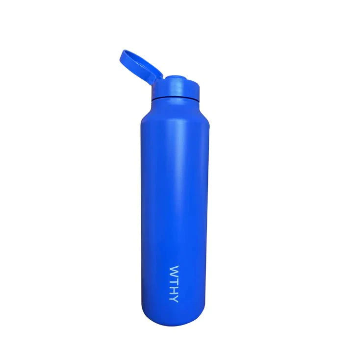 750ml Sugarcane Drink Bottle - Grecian Blue - Yo Keto