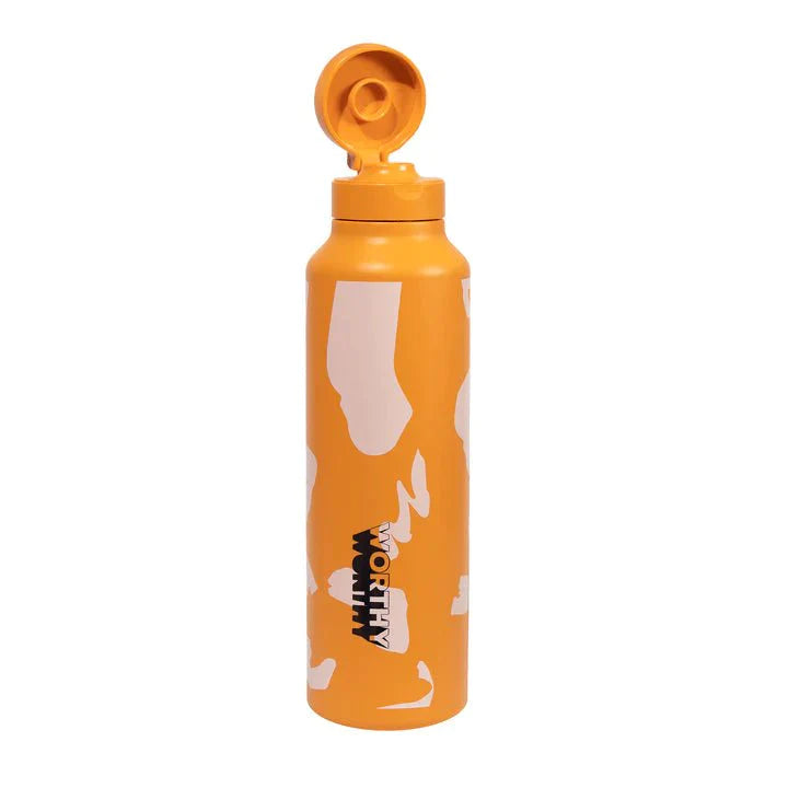 750ml Sugarcane Drink Bottle - Retro Orange - Love Low Carb