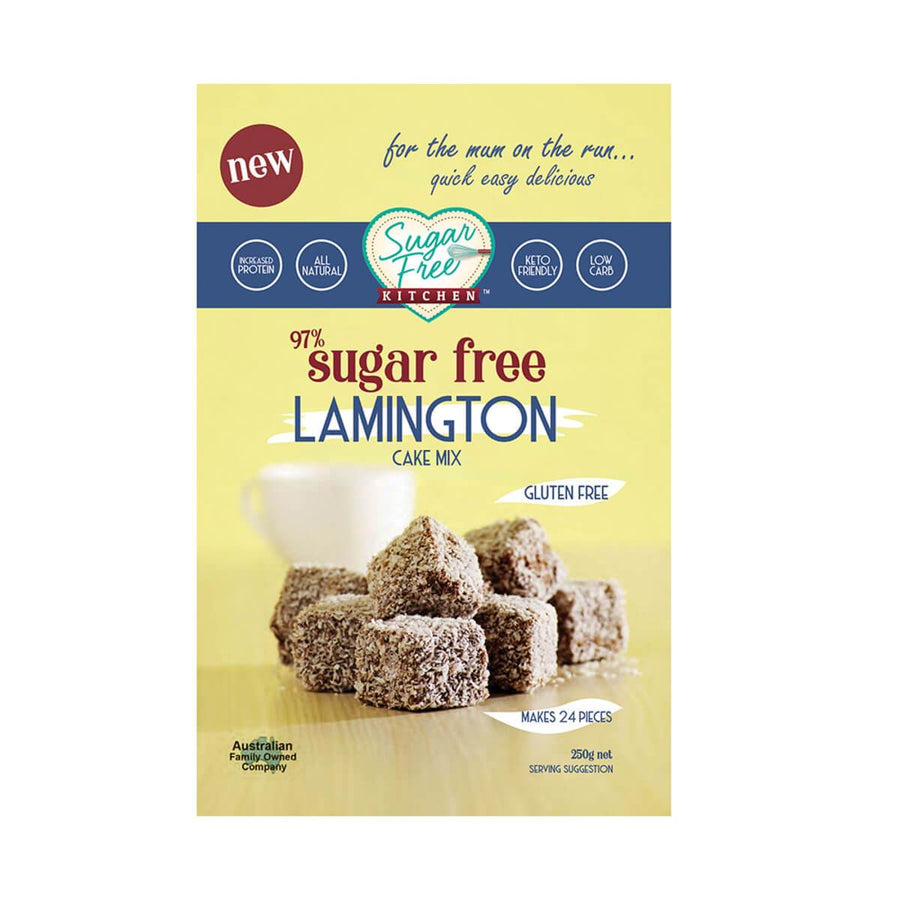 97% Sugar Free Lamington Cake Mix-Cake Mix-Yo Keto