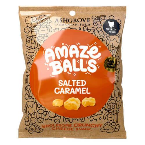 AmazeBalls - Salted Caramel-Cheese Crisps-Yo Keto