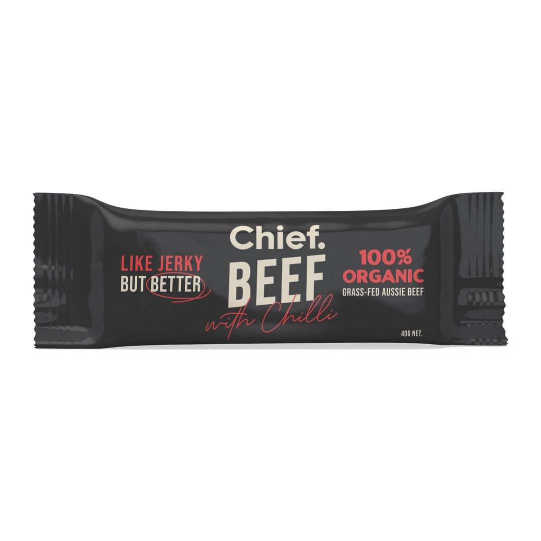 Beef & Chilli Bar - Box of 12 - Love Low Carb