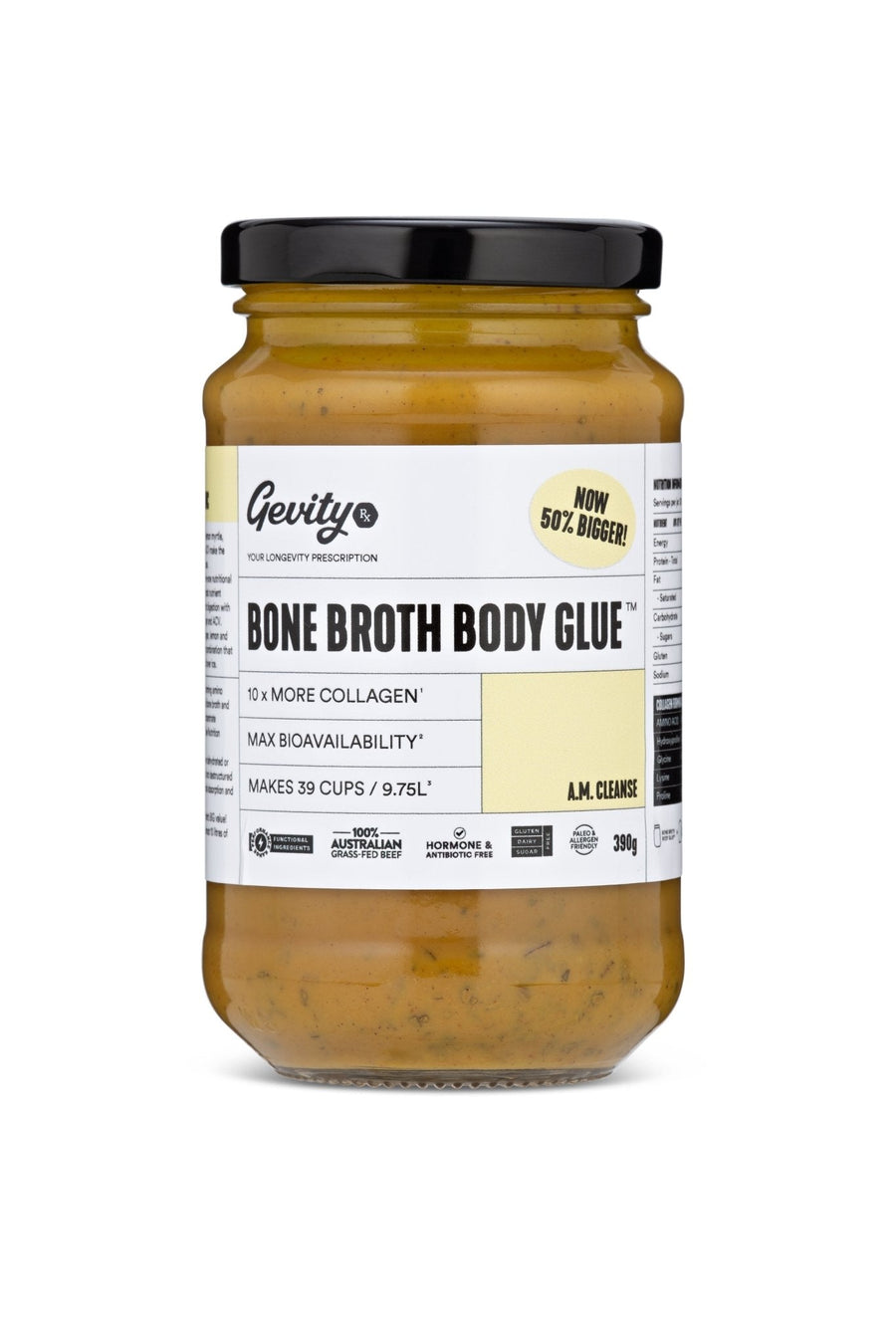 Bone Broth Body Glue - AM Cleanse - Yo Keto