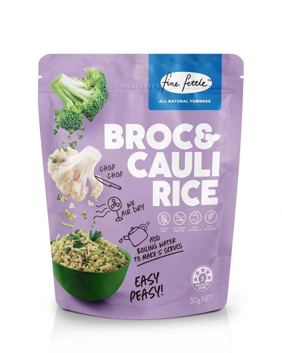 Broccoli & Cauliflower Rice - Yo Keto