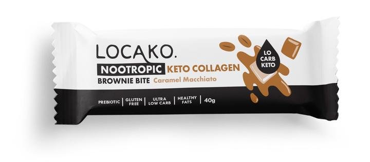 Caramel Macchiato Nootropic Keto Collagen Brownie Bites - Yo Keto
