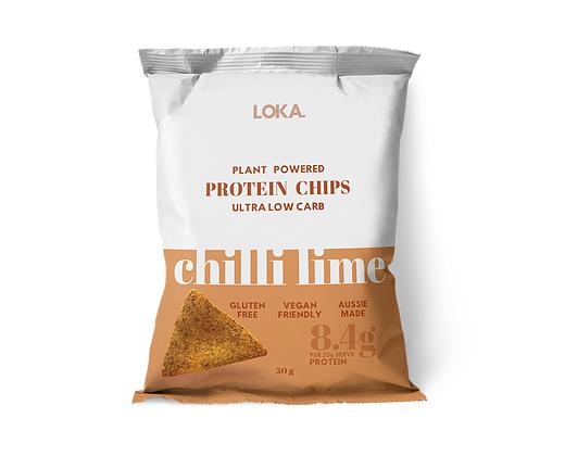 Chilli Lime Protein Chips Best Before 24 Feb 24 - Yo Keto