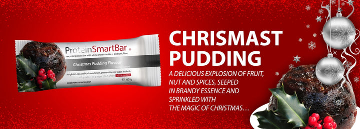 Christmas Pudding Smart Protein Bar - Yo Keto