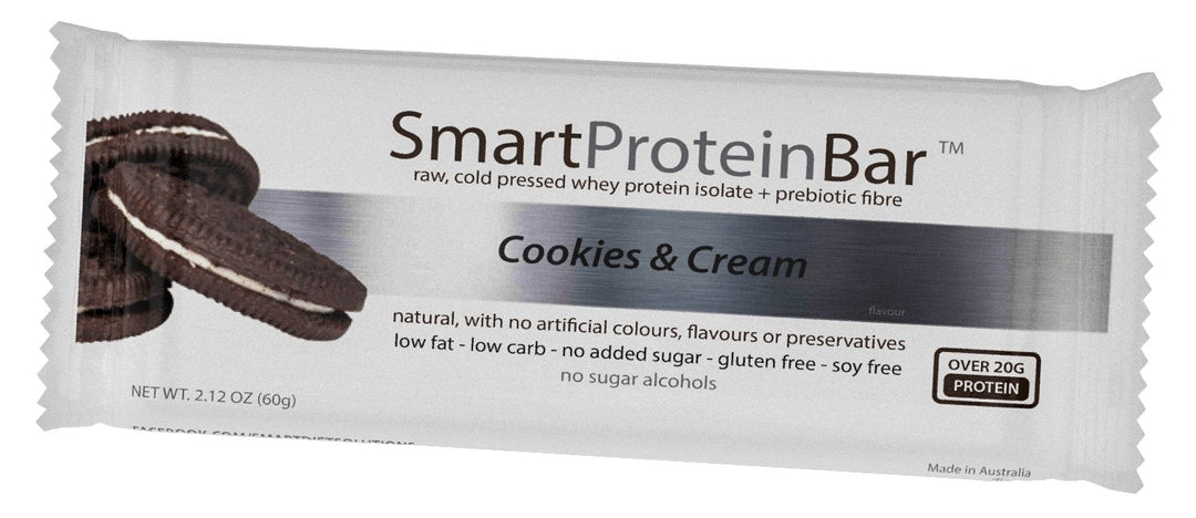 Cookies & Cream Smart Protein Bar-Bar-Yo Keto