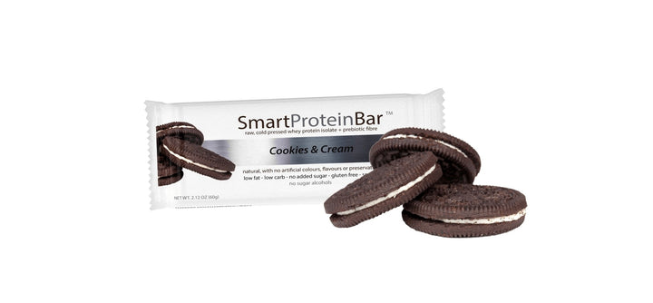 Cookies & Cream Smart Protein Bar-Bar-Yo Keto