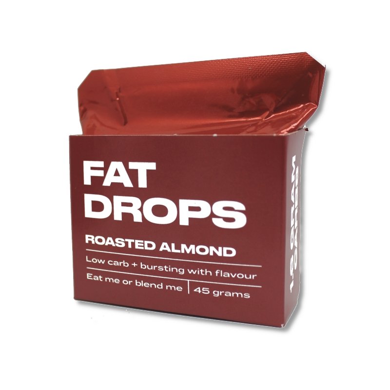 Fat Drops - Roasted Almond - Single - Best before 21/03/21 - Yo Keto