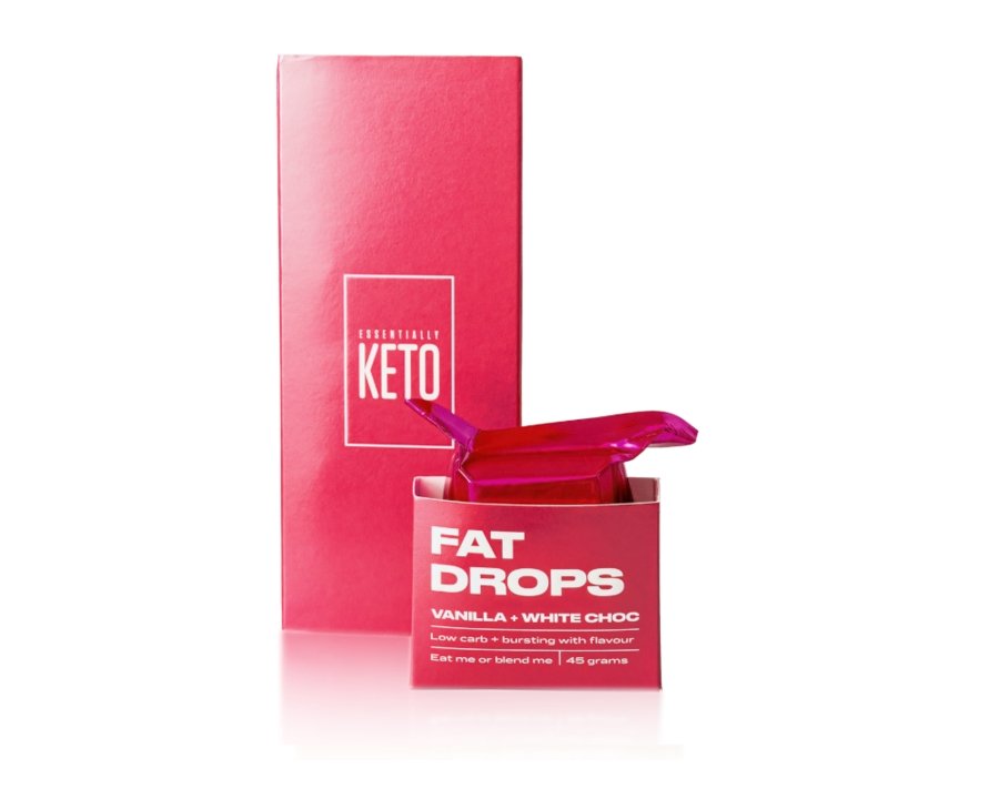 Fat Drops - Vanilla & White Choc - 6 Pack - Yo Keto