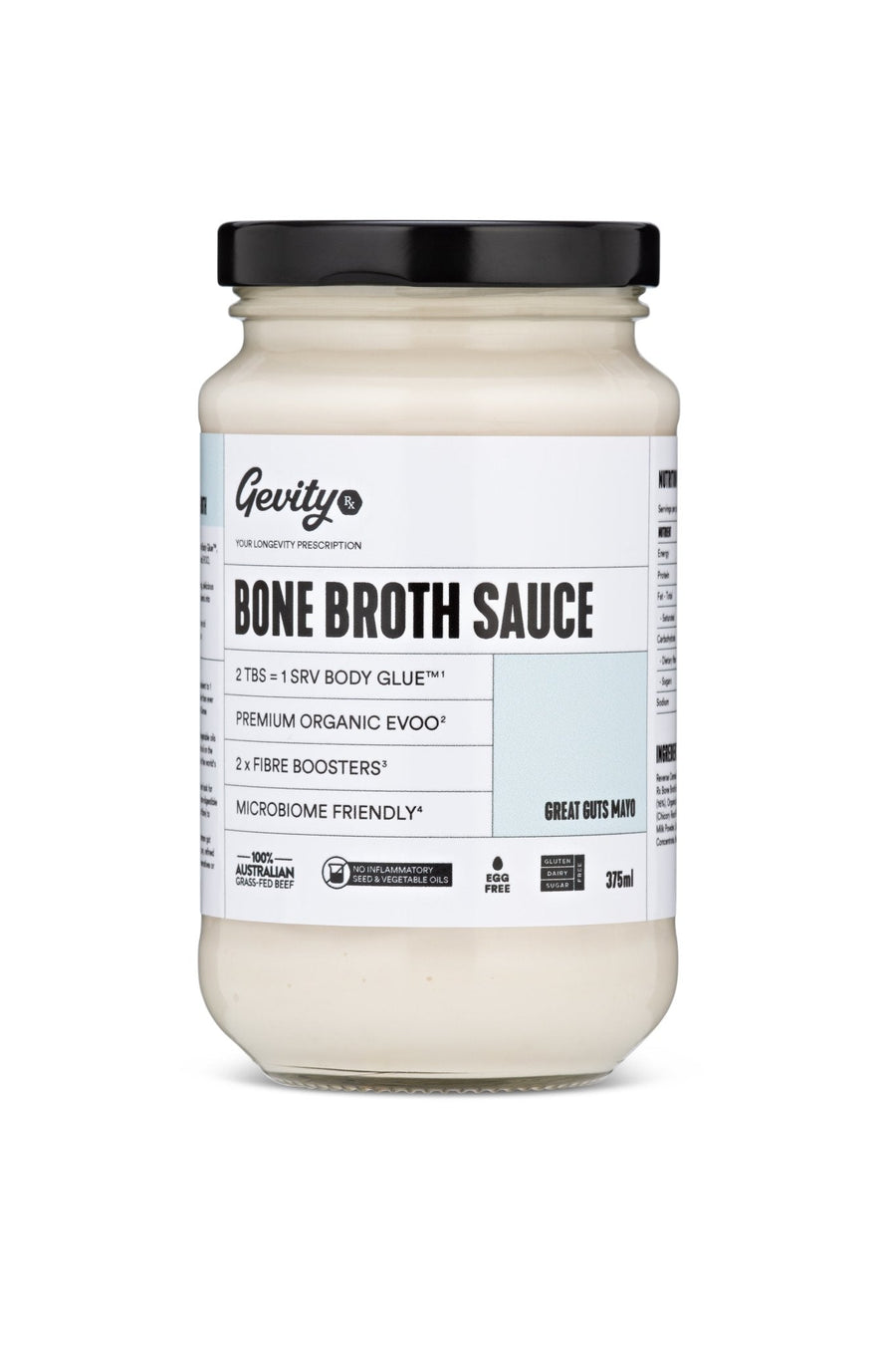 Great Guts Mayo - Bone Broth Sauce - Yo Keto