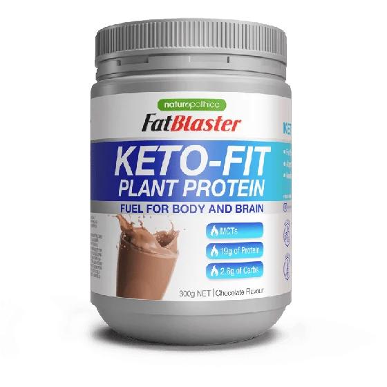 Keto-Fit Plant Protein - Chocolate - Yo Keto