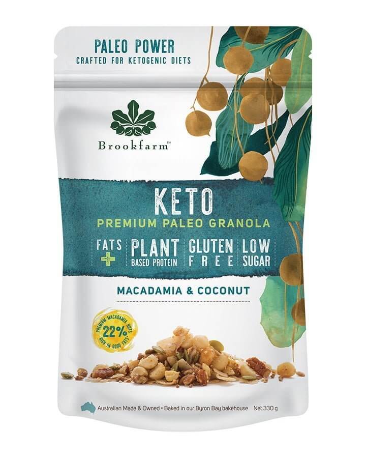 Keto Premium Paleo Granola - Macadamia & Coconut-Granola-Yo Keto