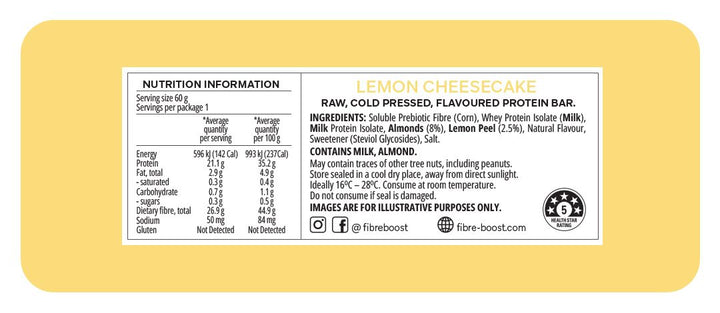 Lemon Cheesecake Protein Bar - Love Low Carb