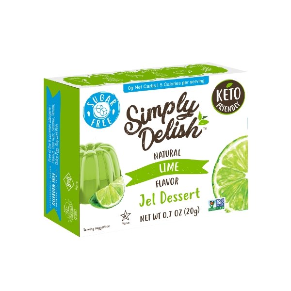Lime Sugar Free Jelly - Yo Keto
