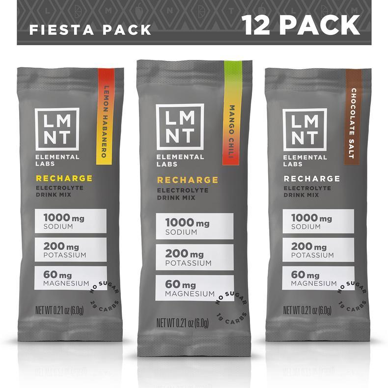 LMNT RECHARGE - Fiesta Pack - Love Low Carb
