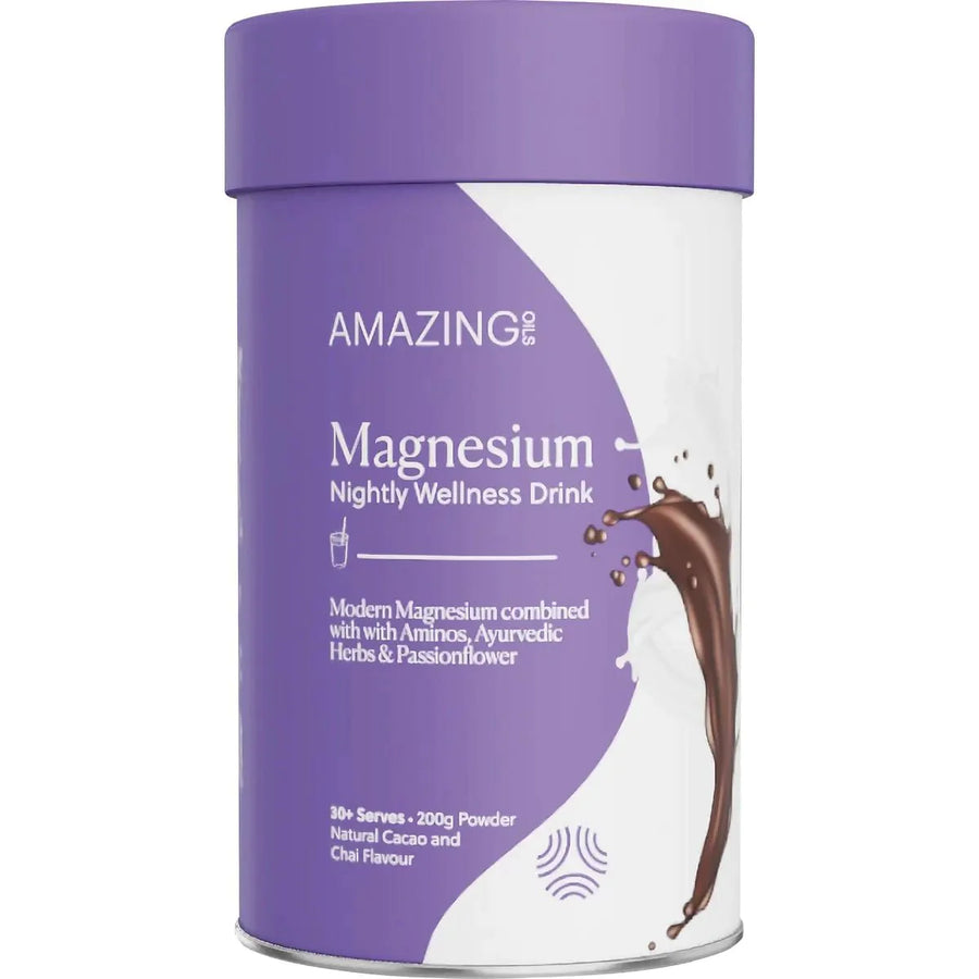 Magnesium Nightly Wellness Drink - Cacao & Chai - Yo Keto