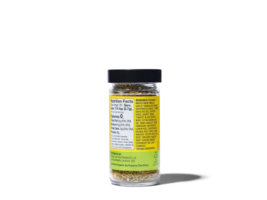 Organic Sprinkle - 24 herbs and spices - Yo Keto