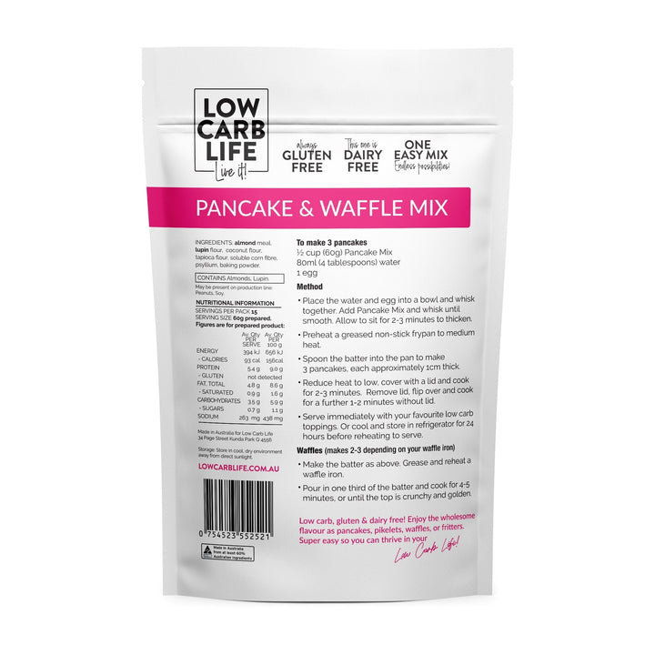 Pancake & Waffle Keto Bake Mix - Yo Keto