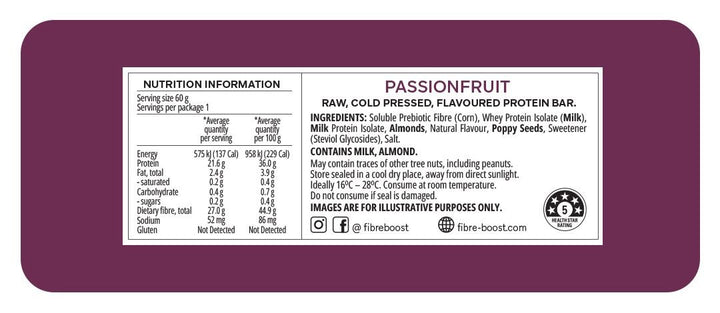 Passionfruit Protein Bar - Yo Keto