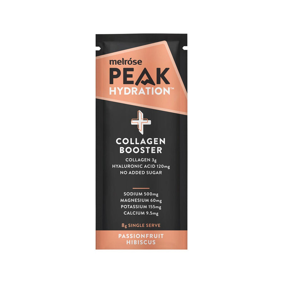 Peak Hydration + Collagen Booster - Passionfruit Hibiscus - Single - Love Low Carb