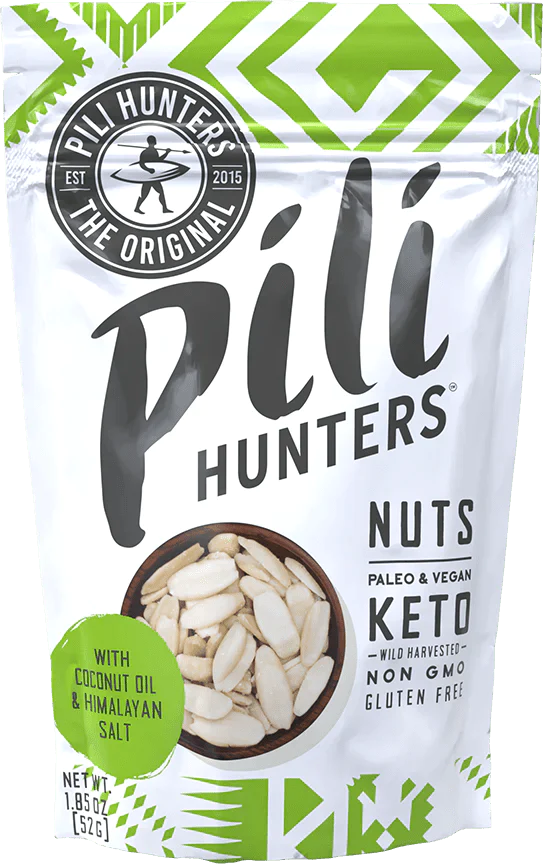 Pili Nuts With Coconut Oil & Himalayan Salt - 52g - Love Low Carb