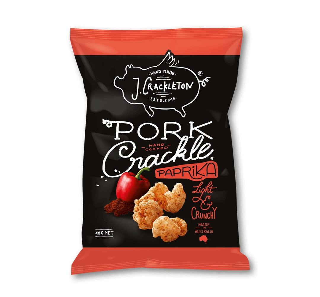 Pork Crackle - Paprika-Crackle-Yo Keto