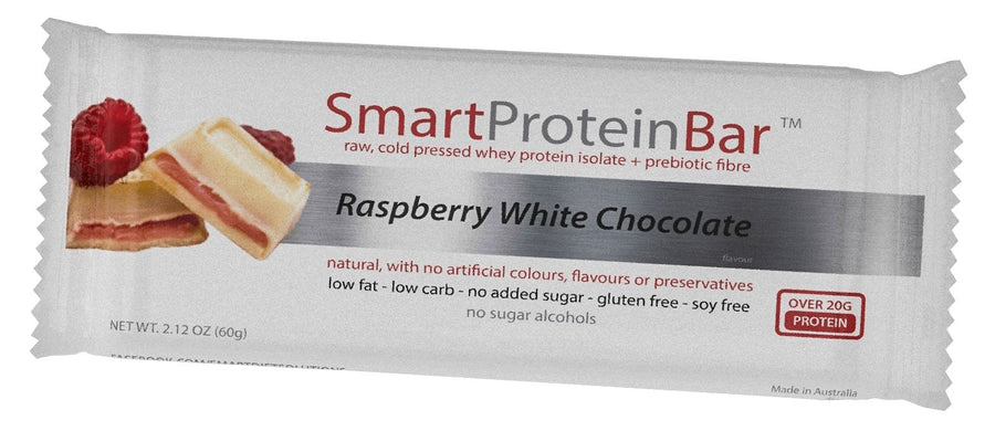 Raspberry White Chocolate Smart Protein Bar-Bar-Yo Keto