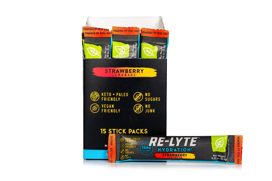 Re-Lyte Hydration - Strawberry Lemonade - Stick Packs x 15 - Love Low Carb