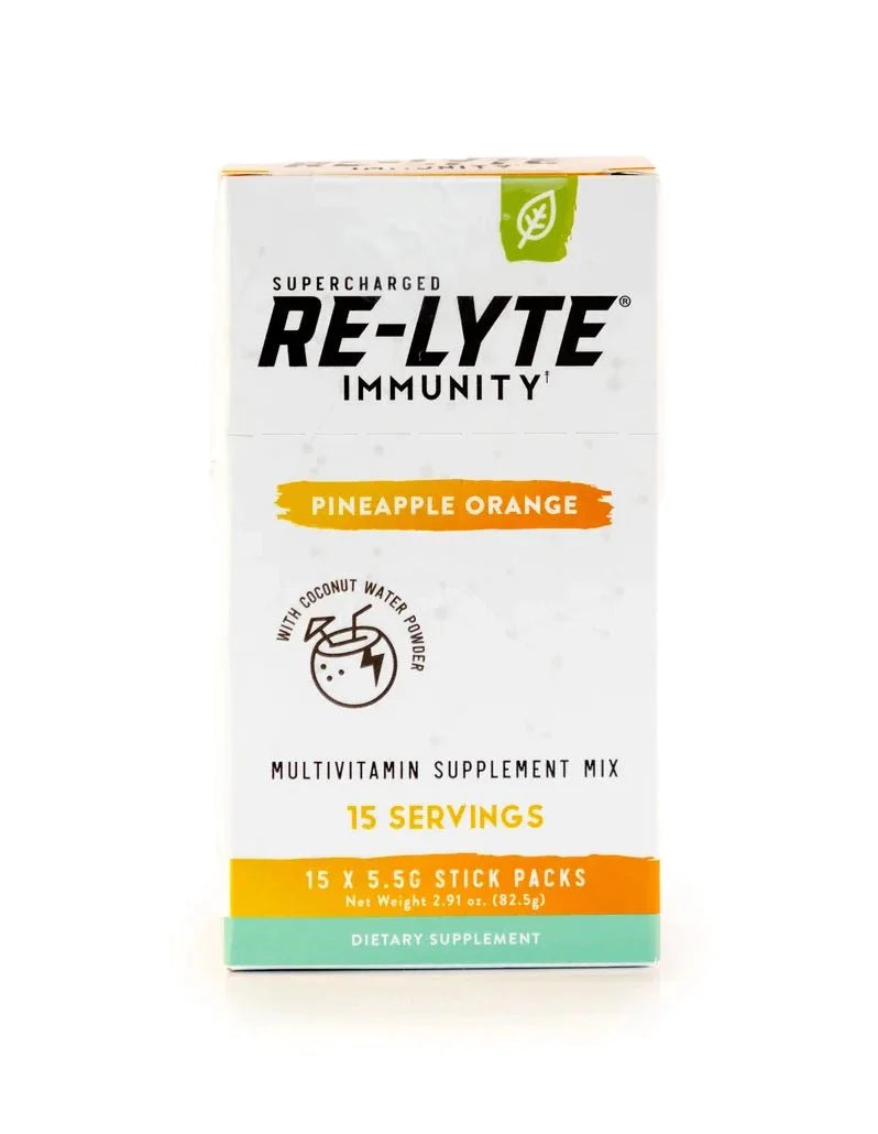 Re-Lyte Immunity - Pineapple Orange - Stick Packs x 15 - Love Low Carb