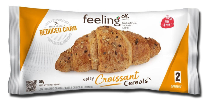 Reduced Carb Salty Cereal Croissant - Yo Keto