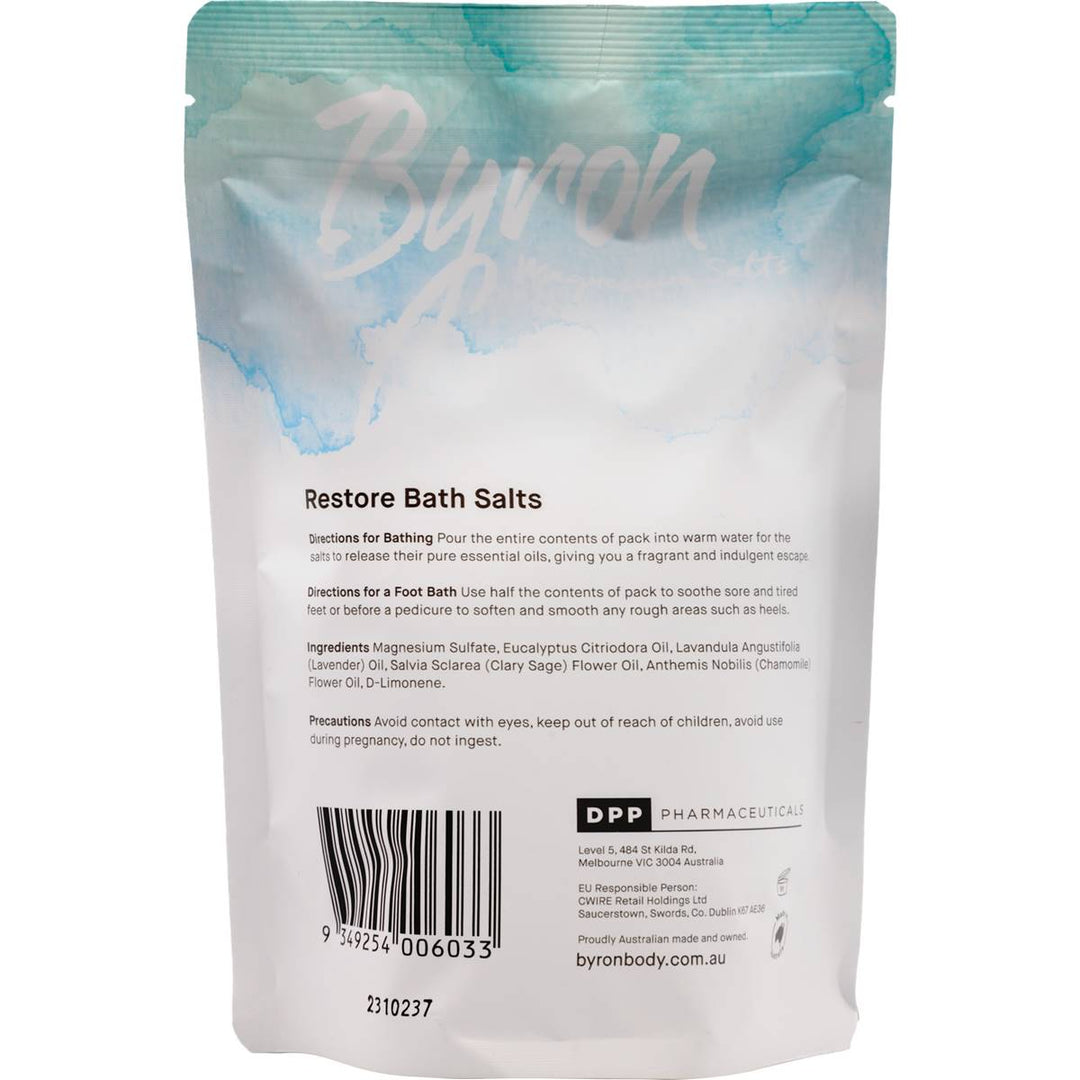 Restore Bath Salts - 500g - Love Low Carb