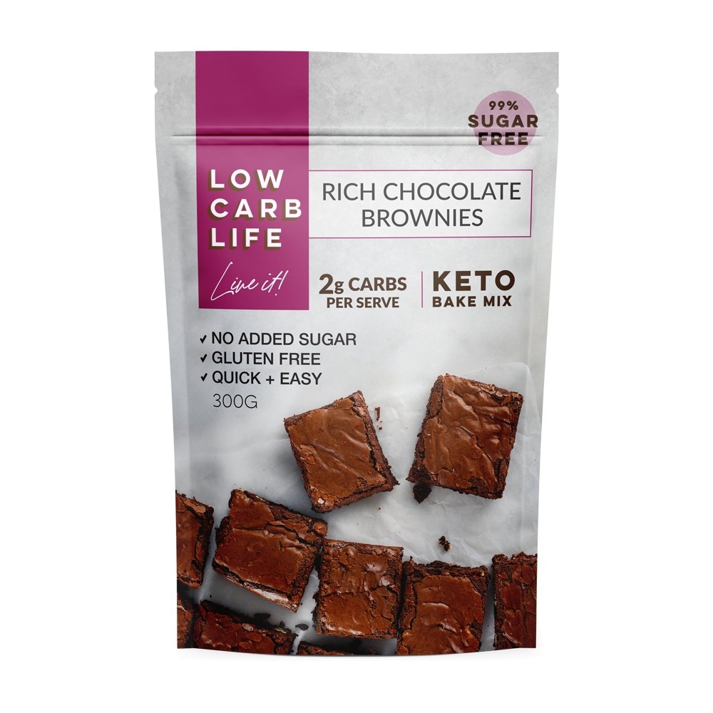 Rich Chocolate Brownies Keto Bake Mix - Yo Keto