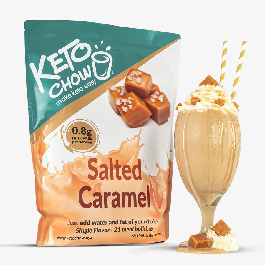 Salted Caramel Keto Chow - 21 Meals - Love Low Carb