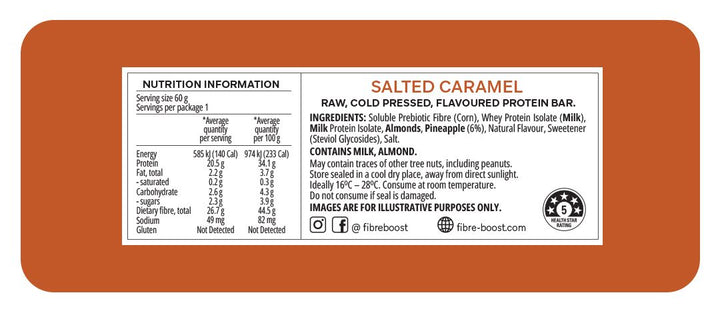 Salted Caramel Protein Bar - Yo Keto
