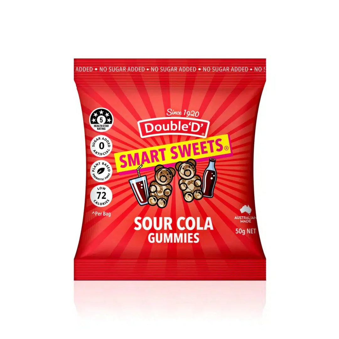 Sour Cola Gummy Bears - 50g - Love Low Carb