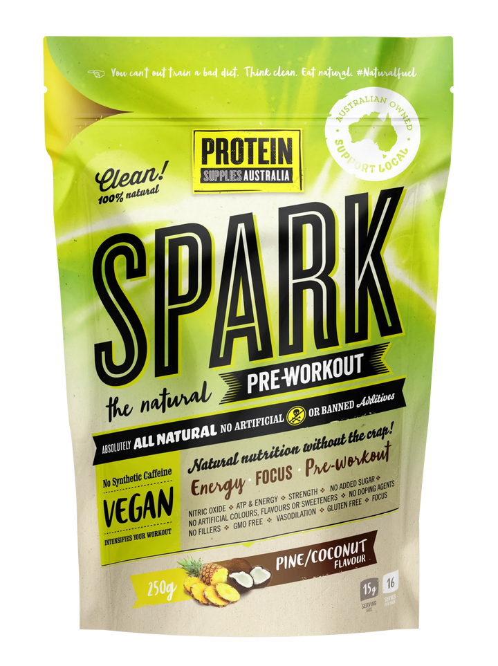 Spark Pre-workout - Pine Coconut - 250g - Love Low Carb
