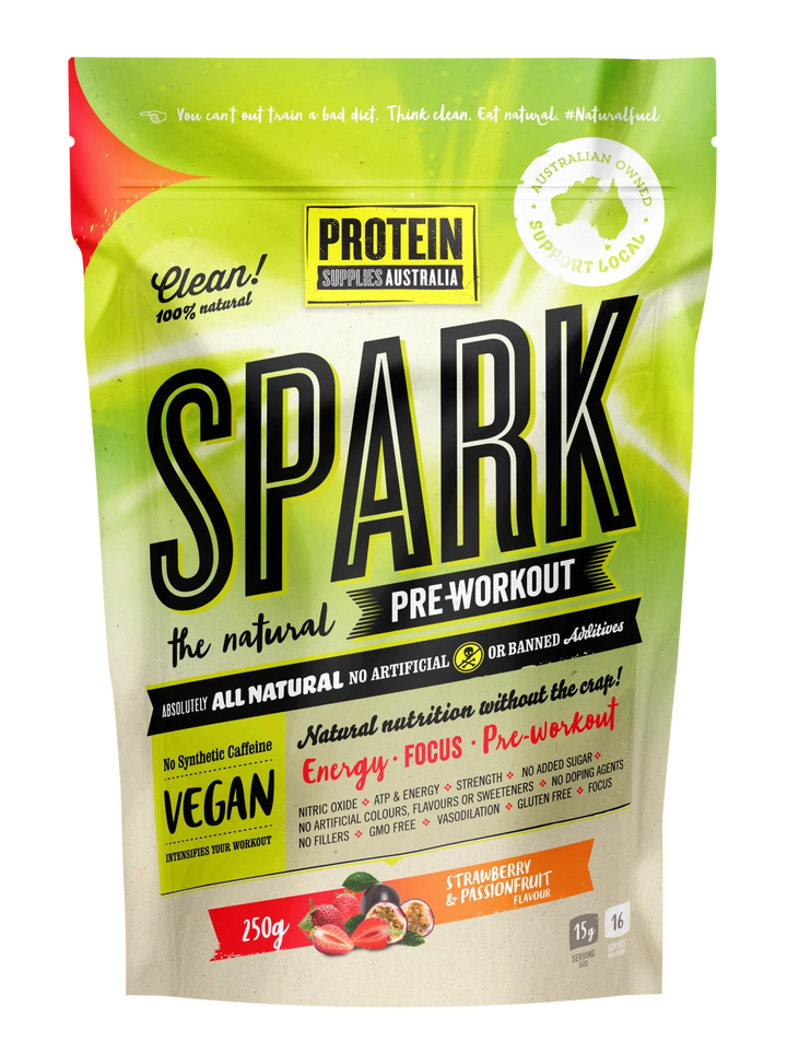 Spark Pre-workout - Strawberry Passionfruit - 250g - Love Low Carb
