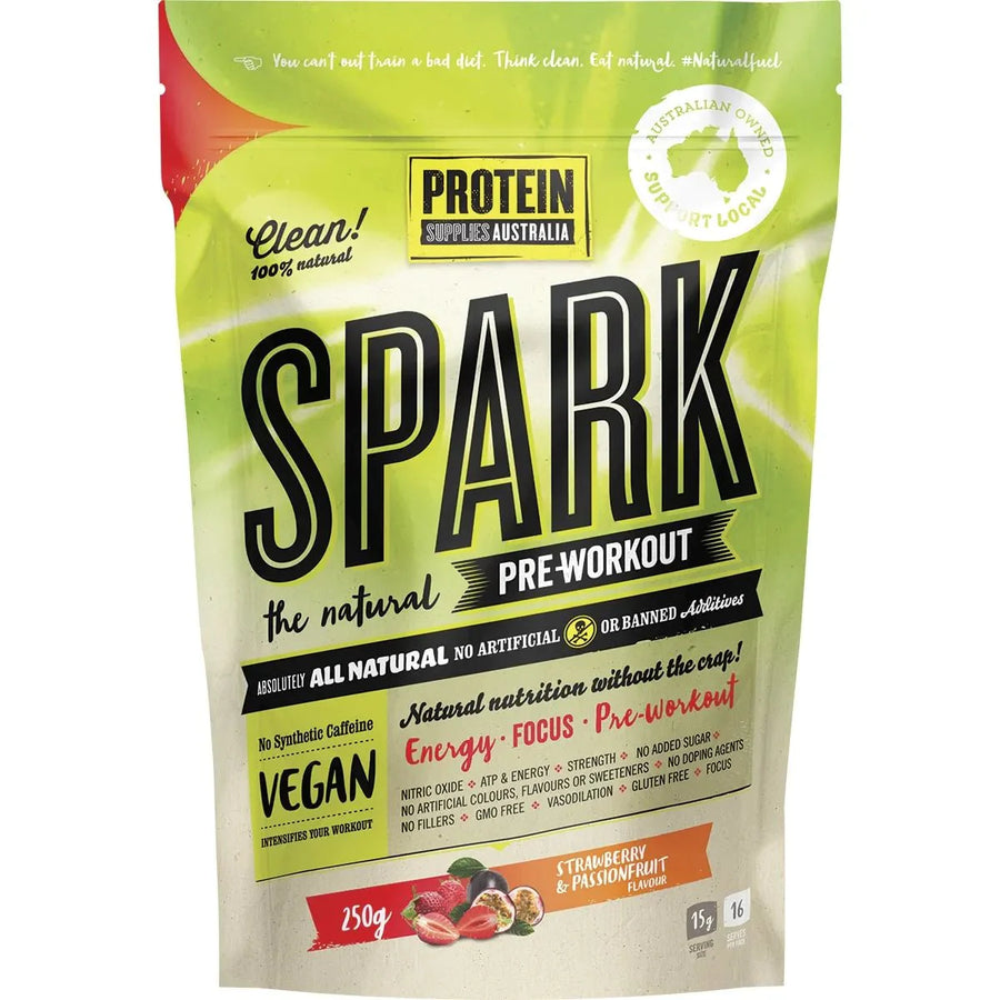 Spark Pre-workout - Strawberry Passionfruit - 250g - Love Low Carb