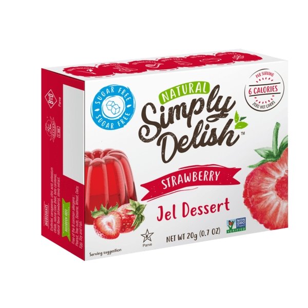 Strawberry Sugar Free Jelly-Desserts-Yo Keto
