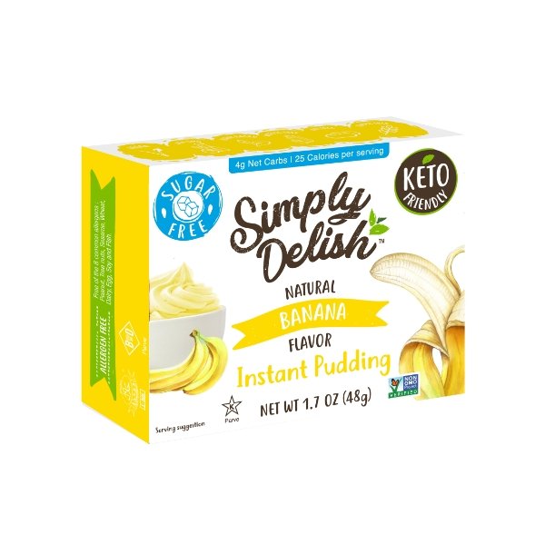 Sugar Free Banana Pudding - Yo Keto