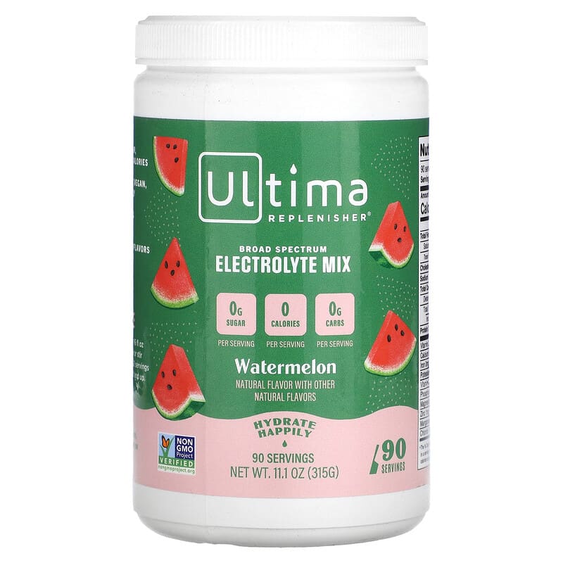 Watermelon Electrolyte Drink Mix- 90 Serves - Yo Keto