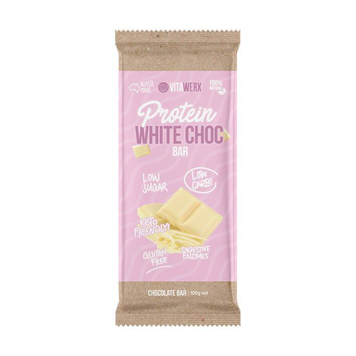 White Chocolate Bar - 100g-Chocolate-Yo Keto