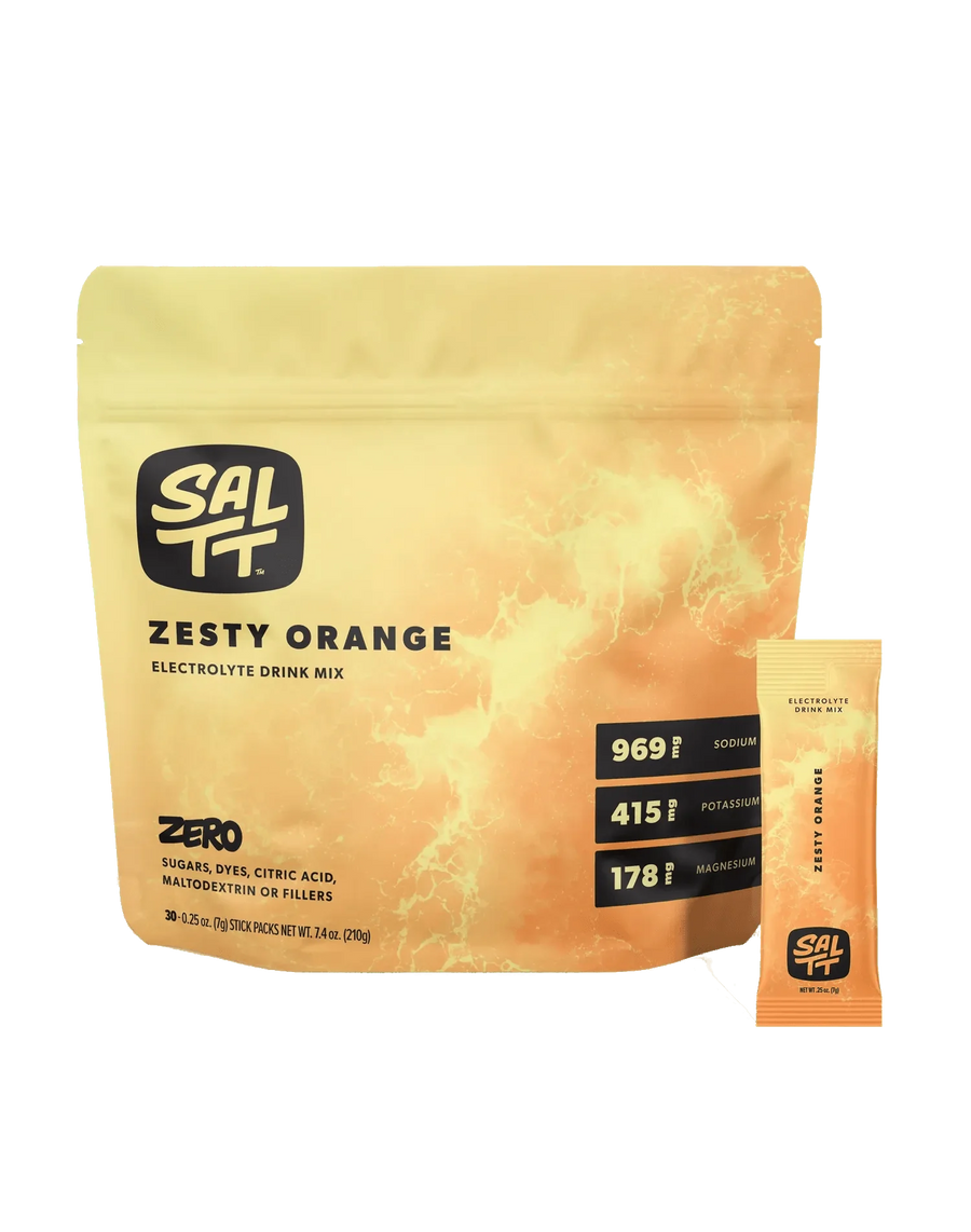 Zesty Orange Electrolyte Drink Mix - 30 Sticks - Love Low Carb